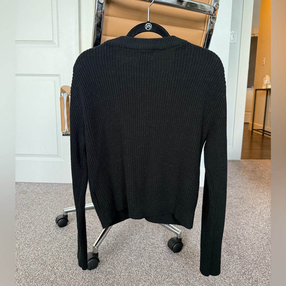 H&M Black Cardigan with Gold Buttons - Picture 3 of 4